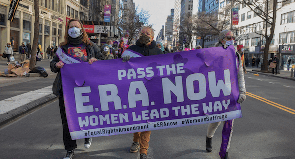 | Ben Von KlempererShutterstock Demonstrators march at a Manhattan rally in support of the Equal Rights Amendment March 2021 | MR Online